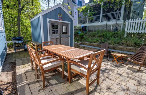 Michigan City Cottage | Cozy Cottage in Beachwalk Resort- Sheridan Beach, Pool, Tennis, Parks + more!