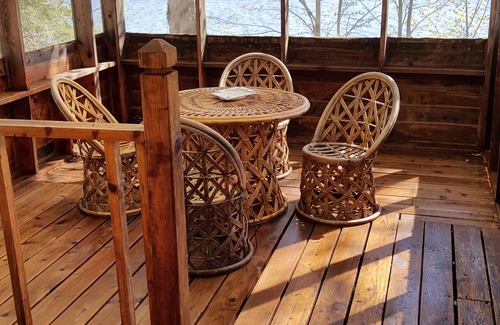 Emily Cabin | Cozy Lake Front Cabins perfect for summer, fall and winter
