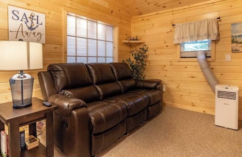 Otis Cabin | Cozy Lakefront Cabin near Acadia National Park