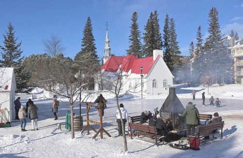 Mont-Tremblant Pedestrian Village Condo | Cozy Lodge in the Mont Tremblant Ski Village