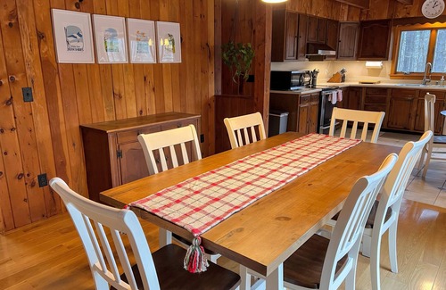 Ashley Falls House | Cozy Log Cabin Retreat with Pool on 4 Acres