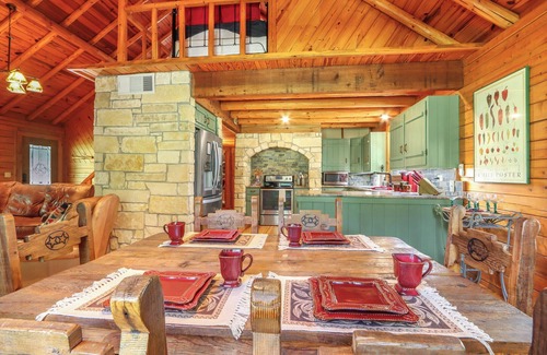 Fischer Cabin | Cozy Log Cabin w/Fireplace, Grill, & Wildlife Views