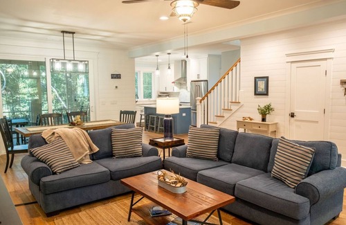 Bald Head Island House | Cozy outdoor living - 10-minute walk to harbor village and ferry terminal.