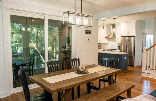 Bald Head Island House | Cozy outdoor living - 10-minute walk to harbor village and ferry terminal.