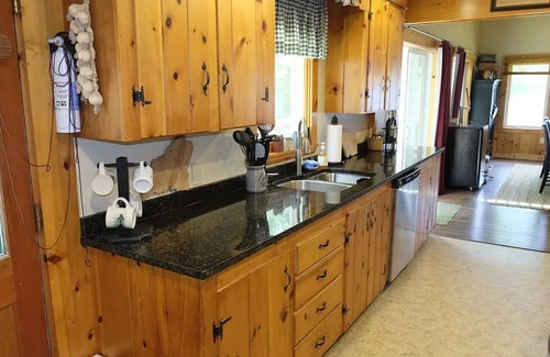 Bridgton Cabin | Cozy pet-friendly lakefront retreat in tranquil Bridgton.