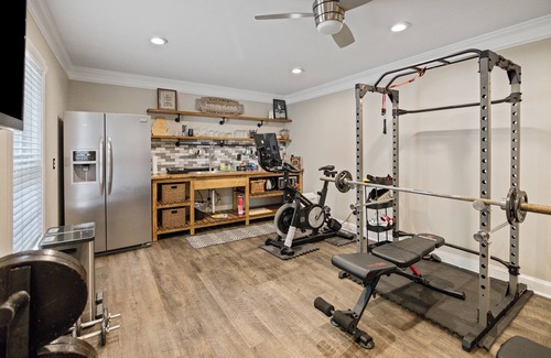 Canton Cottage | Cozy Private Basement w/Pool & Workoutn