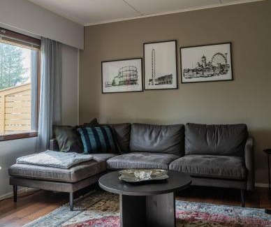 Ranua Apartment | Cozy Ranua Koivutie townhouse with sauna & terrace
