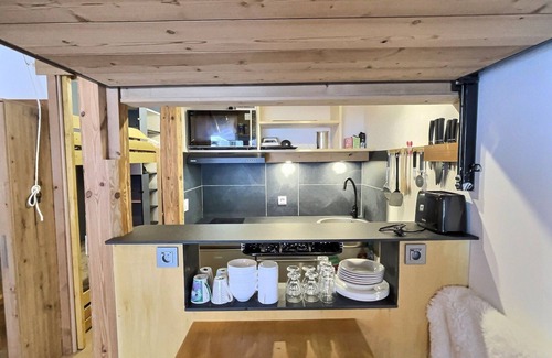Val-d'Isere Apartment | Cozy studio for 4 in Val d'Isère with terrace
