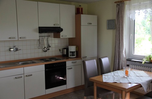 Wunsiedel Apartment | Cozy vacation apartment (48sqm) with covered balcony