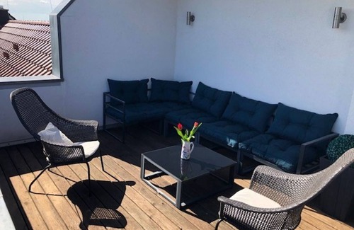 Stolpe Apartment | Cozy vacation apartment Sonnenblume LH-307 with roof terrace on Usedom - The