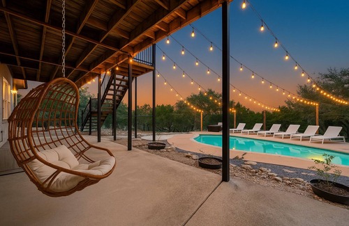 Canyon Lake House | Cozy Views | Heated Pool, Hot Tub, Fire Pit, Games