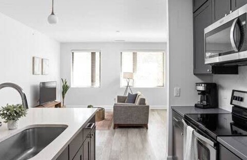 Meridian-Kessler Apartment | Cozysuites Upscale Modern 2BR Broad Ripple