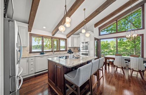 Troutman House | Craftsman Style Home with Boat House - Unbelievable Views!