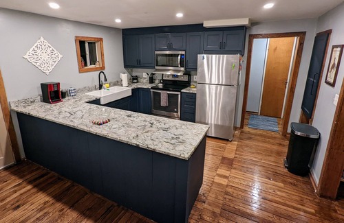 Red Creek House | Creekside Canaan Cabin - close to trails, no pet fee!