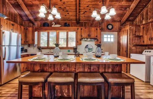 Brigands' Bay House | Cute, canal-front home in quiet area with great deck space, screened porch & AC