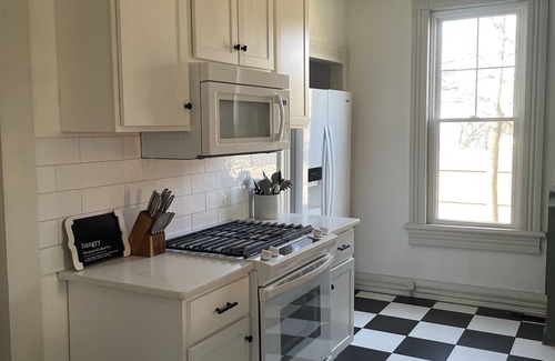 Merion Village House | Cute, Cozy, and Convenient, with a fenced back yard and front porch!