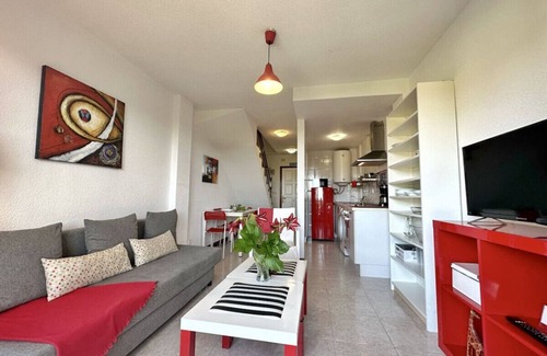 Isla Apartment | Dúplex primera línea con piscina, tenis y vistas a