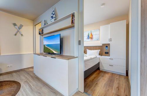 Ueckeritz Apartment | Dünenhäuser Ückeritz UnserUsedomDe FeWo ca40qm direkt am Strand 4I1