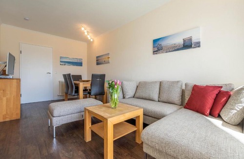 Binz Apartment | Dünenpark Binz - Komfortplus Ferienwohnung mit 2 Schlafzimmern und Balkon im Dachgeschoss 217