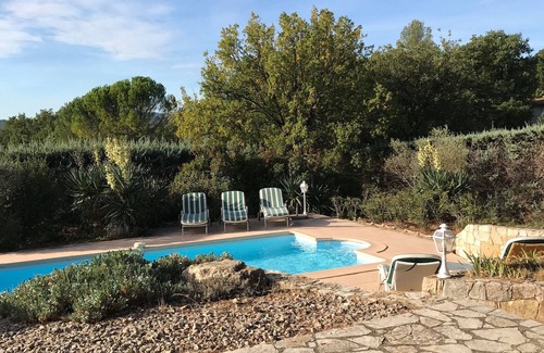 Tourrettes Villa | Delightful provencal style villa on a single level with pool and stunning views.