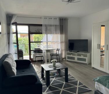Bad Nauheim Apartment | Deluxe Apartment - Ruhe Oase - 1ZKB Balkon - Parkplatz