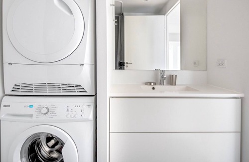 Copenhagen SV Apartment | Deluxe Valby 2BR w/ W/D, Office & Roof, nr Grønttorvet, by Blueground