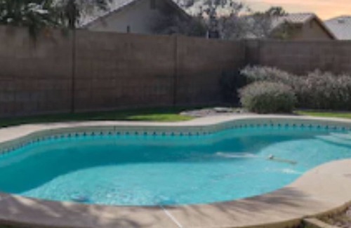 North Las Vegas House | ✔ Desert Oasis ★ Pool ★ 3 BDRM ★ MSTR KING BED ★ Stocked KITCHEN ★ EV Charger