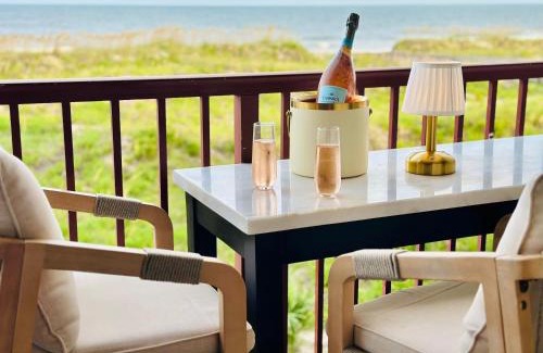 Folly Field Apartment | Direct Luxury Oceanfront - On The Beach! Amazing Sunrises, 2 Pools & Bar!