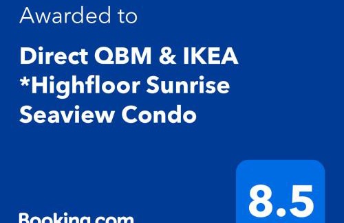 Bayan Lepas Apartment | Direct QBM & IKEA *Highfloor Sunrise Seaview Condo