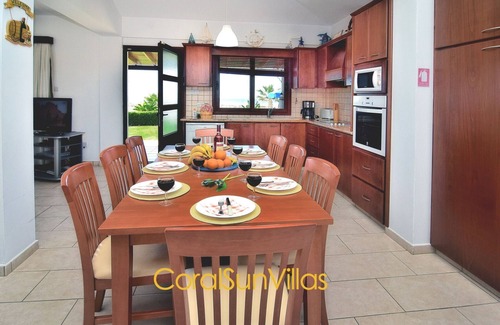 Ayia Marina Chrysochous Villa | Direct to the Sandy Beach (30m), Impressive Villa, Privacy, VILLAS for GROUPS