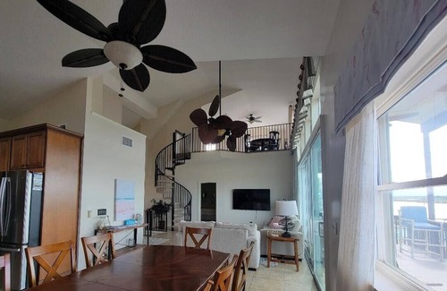 Boys Works House | Directly on Intracoastal Sunsets on the East Coast, king beds in every bedroom!
