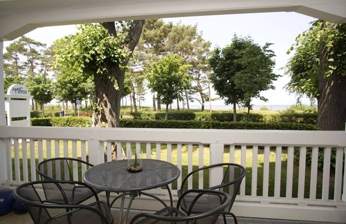 Binz Apartment | Directly on the beach promenade, balcony with sea view - Aparthotel Ostsee FeWo 22