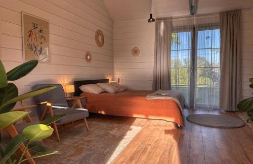 Faszcze House | Dla Pary - Sauna, Joga, Masaż, Jezioro