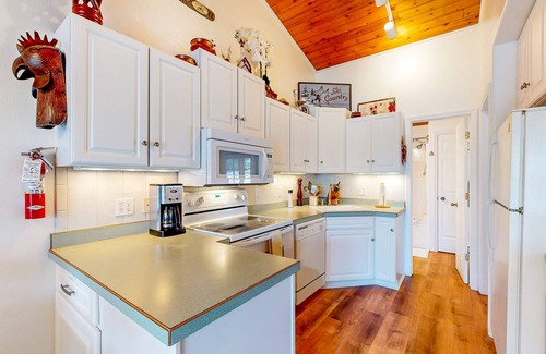 Whitefish Condo | Dog-friendly condo with lake views, private balcony, hot tub, & pool