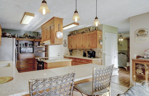 Surfside Beach House | Dog-friendly home with private pool, gas grill, 2 firepits, enclosed yard, AC
