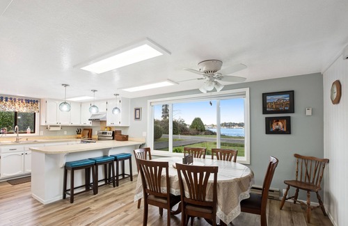 Florence House | Dog-friendly home with Siuslaw River views, fireplace & WiFi - near beach & town