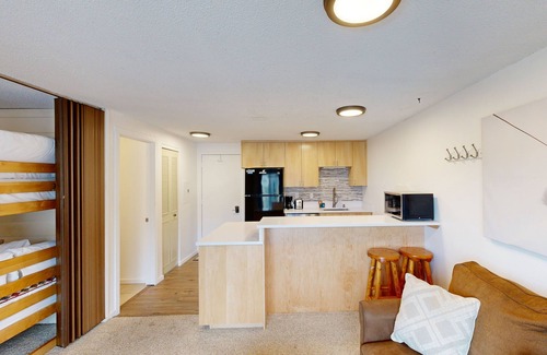 Sandpoint House | Dog-friendly mountain condo with fireplace & on-site sauna - walk to ski slopes