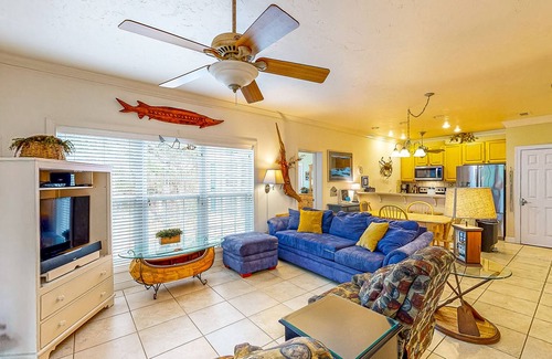 Bell House | Dog-friendly riverfront home - screened porch, 2 private docks, boat ramp access