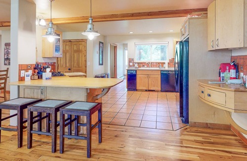 Durango - Purgatory House | Dog-friendly riverfront home with ping-pong, grill, EV charger, fast WiFi & W/D