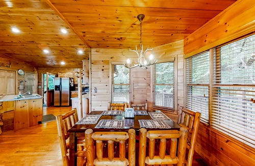 Murphy Cabin | Dog-Friendly scenic cabin with amazing views, covered deck, firepit, & hot. tub