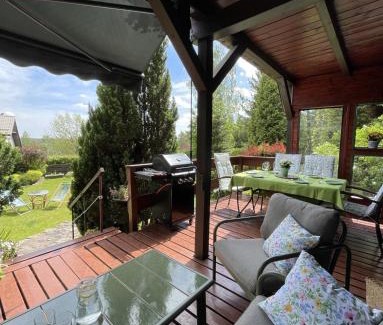 gmina Stezyca House | Dom Zielarki z widokiem na jezioro, sauna, balia