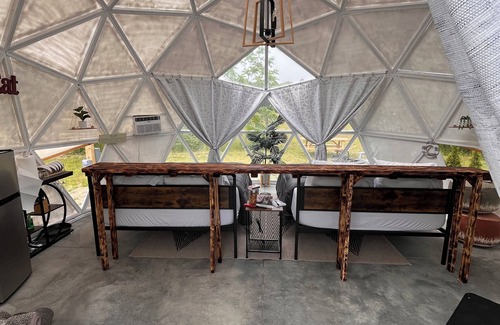 South Haven Cabin | Dome #9 - Dome Haven Campground - Escape, Unwind, Repeat! - South Haven Michigan