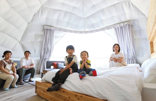 Nasu Hotel | Dome tent Luxurious dinner 1 night 2 meals includ/Nasugun Tochigi