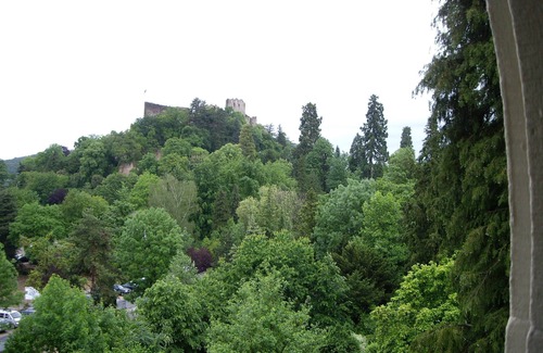 Badenweiler Apartment | Doppelzimmer "blaues Zimmer" mit Dusche/wc und Balkon