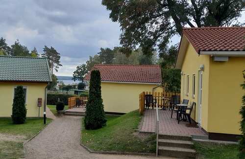 Plau am See House | Doppelzimmer mit Terrasse - Ferienanlage zum See Hotel