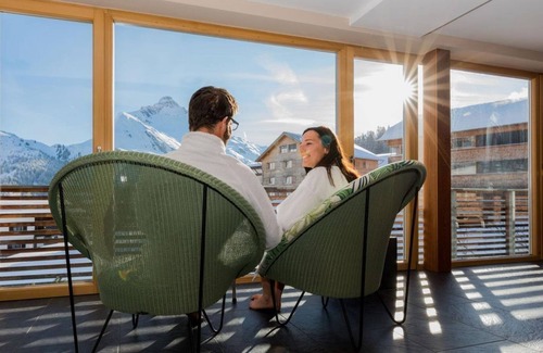 Warth House | Double room Anemone BB LS - Hotel Walserberg