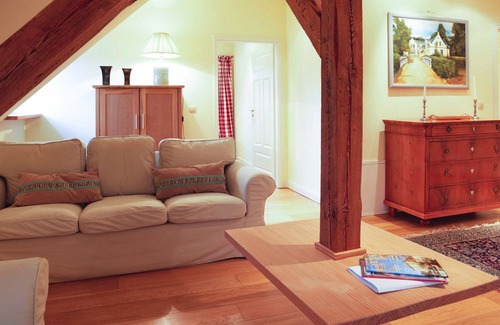 Dalwitz Apartment | Dovecote apartment rental (5 pers.) - FerienGut Dalwitz Alte Stellmacherei