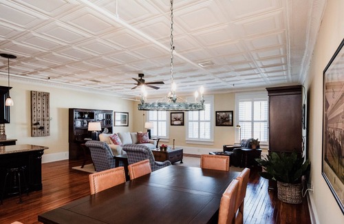 Landrum Apartment | downtown apartment, loft, parks, equestrian center, winery, dining
