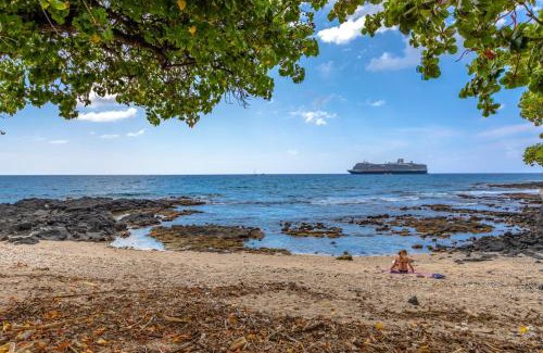 Historic Kailua Village Apartment | DOWNTOWN Hawaiian Theme Condo with Hot Tub, Pool & Beach - Kona Islander Inn