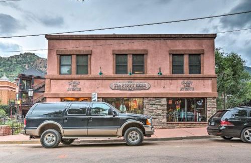 Manitou Springs Apartment | Downtown Manitou Springs Home Tranquil Creek View